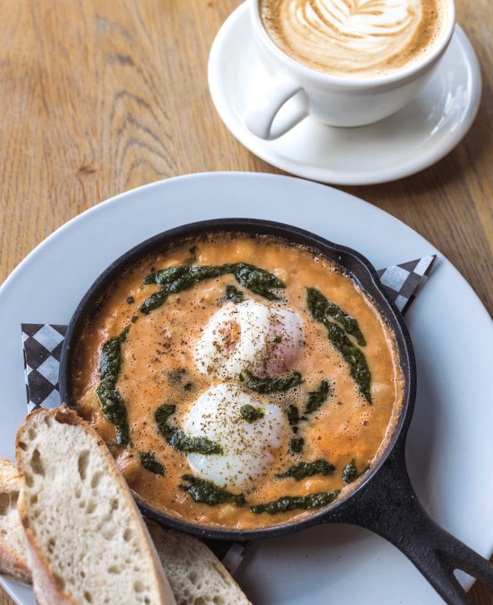 Baked eggs