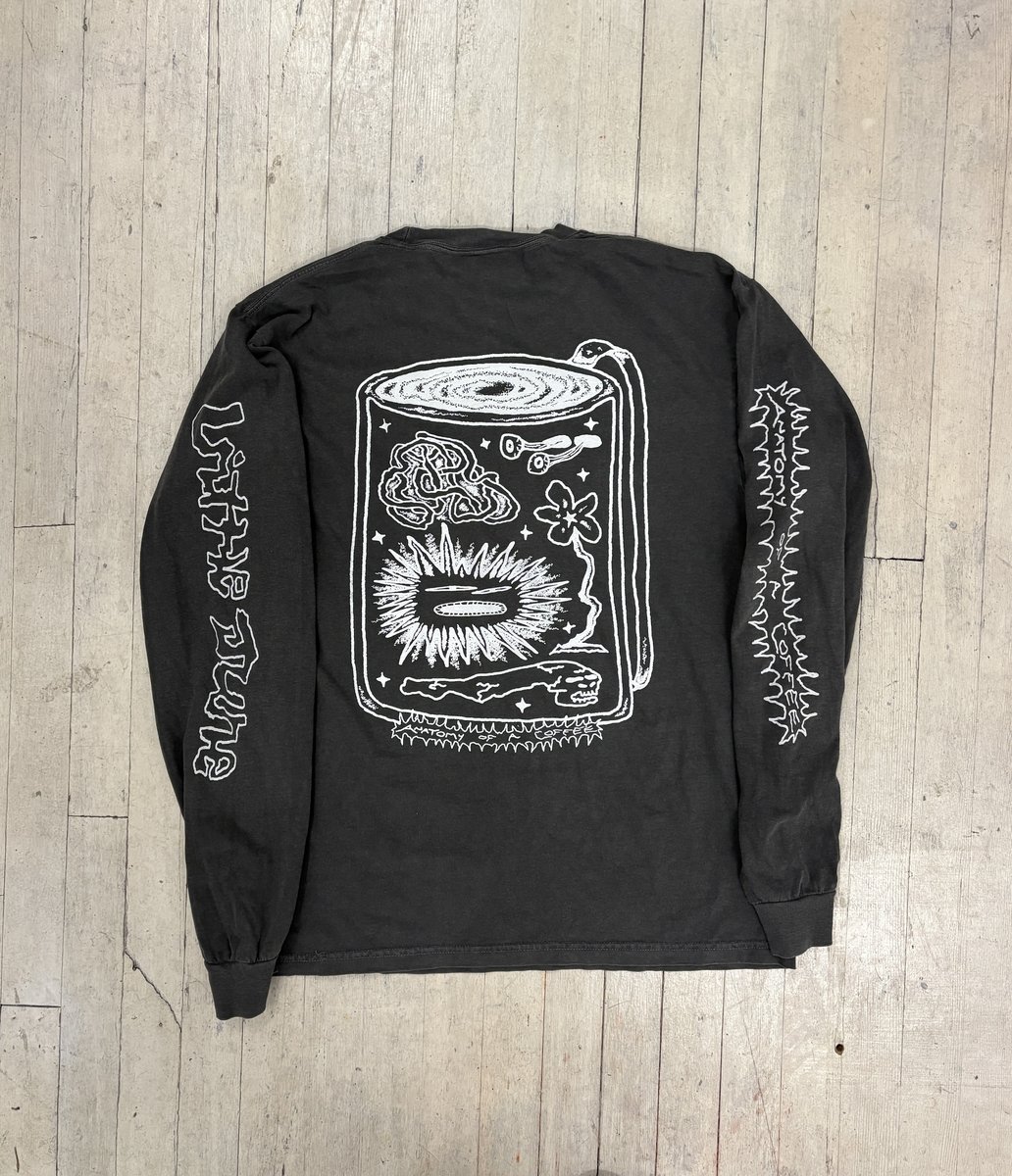 Black Long Sleeve Back
